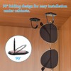 Realand 10 Pack Sunglass Organizer, Hanging Sunglasses Organizer Eyeglass Holder