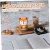 GRIRIW 2pcs Animal Shape Cooking Timer Cute Cartoon Countdown Timer
