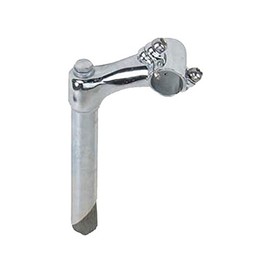 Alta Bicycle Classic 2-Screw 6" Stem, Multiple Sizes & Colors. (Chrome, 22.2mm)