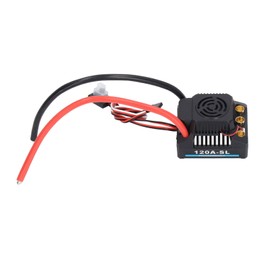 120A Brushless ESC Professional Programmable Waterproof Electric Speed Controller for 1/8 RC Car