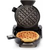Oster DiamondForce Nonstick Vertical Waffle Maker, Dark Metallic