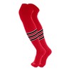TCK Dugout 3 Stripe Over the Knee Baseball Socks Pattern