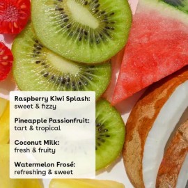Eos 100 Natural Shea Lip Balm Variety Pack- Fruity 4 Pack