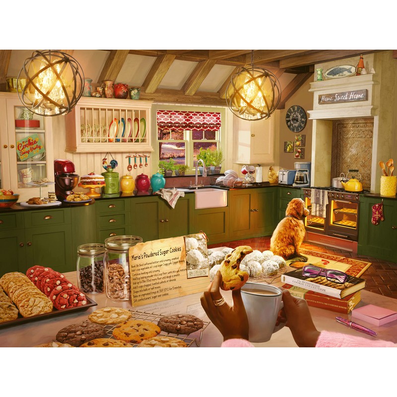 Ravensburger Cozy Kitchen 750 Piece Puzzle - Engaging Jigsaw Challenge
