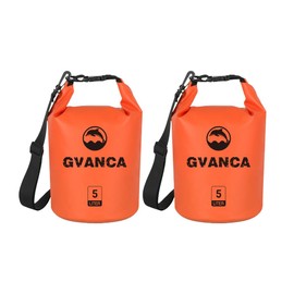 GVANCA Waterproof Dry Bag for Kayaking Lightweight Kayak Bag Roll Top Dry Sack for Beach, Boating, Paddle Boarding, Canoeing
