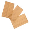 TOYANDONA 80Pcs Solid Wood Boat Decking Strips - Cherry Maple