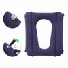 Inflatable Seat Cushion Hip Support Portable Wheelchair Chair Cushion for