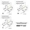 CUESOUL ROST T19 Integrated Dart Shaft and Flights Big Wing
