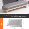 1 Pcs Sponge Manicure Hand Rest Pillow Wooden Nail Stand