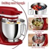 5QT Stainless Steel Mixer Bowl Compatible with KitchenAid Bowls for