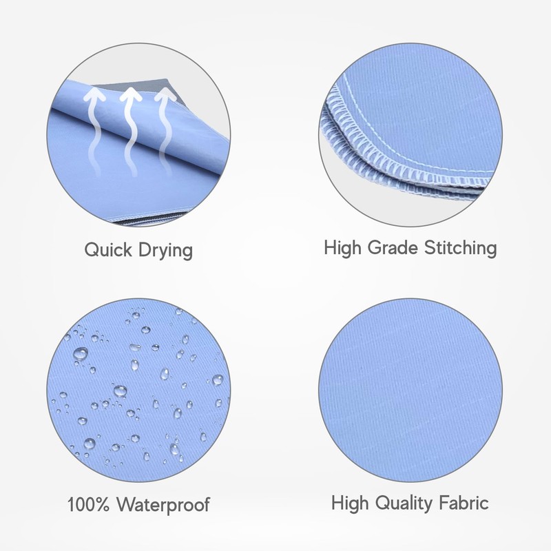 Washable Underpads 31" x 36" (Pack of 4) Incontinence Bed