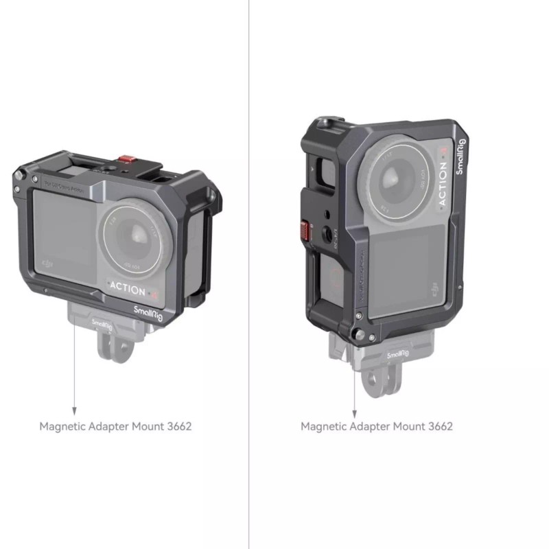 For DJI SmallRig Camera Cage for DJI OSMO Action 3/4/5
