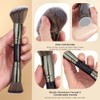 MAGEFY 12 Piezas Brochas para Maquillaje de Doble Función y