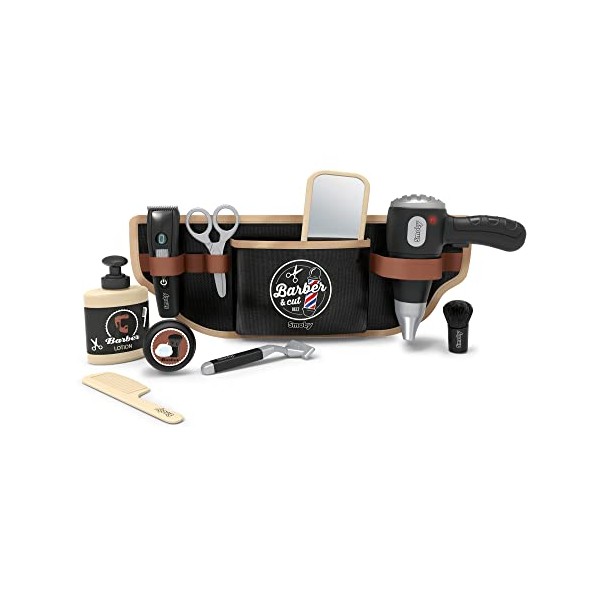 Smoby Barber'S Tool Belt - The Barber Tool Belo Is Guaranteed To Provide Hours Of Fun With Ten Amazing Accessories, Suitable For Children Over The Age Of 3
