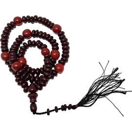 Muslim Prayer Beads AMN-455 Brown Red Color Islam Tasbih 99 Rosary Zikre Misbaha Beads Islamic Religion Eid Ramadan Gift