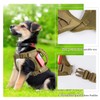 Hanshengday Tactical Service Dog Harness Vest,K9 Adjustable Military Working Harness
