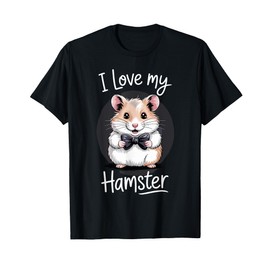 I Love My Hammy Dwarf Hamster Lover Hamster Pet Toddler Kids T-Shirt