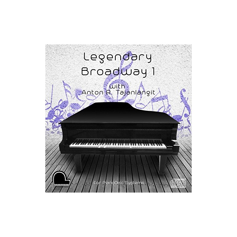 Legendary Broadway 1 - PianoDisc Compatible Player Piano MP3's on
