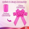 Zoe Deco - Big Car Bow - Pink, 30 Inch