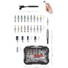 Bosch 26pc. Screwdriver Bit and Ratchet Set (PH-, PZ-, Hex-,