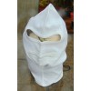 Italian military cold weather white balaclava/face cover, NOS Cd.,L/XL free