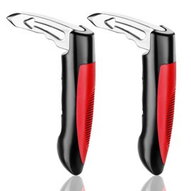 ziyue 2 Pack Car Door Handle for Elderly, 2 in 1 Car Handle Assist Automotive Car Cane Portable Vehicle Support Handle Mobility Aids Window Breaker Easy to Get in and Out