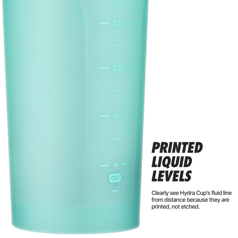 ProFlow [2 Pack] 28 oz Shaker Bottles for Protein Shakes,