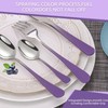 24 Pieces Flatware Set, Stainless Steel Cutlery Set with Silverware