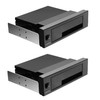 2X 5.25 Inch Internal Tray-Less Bay SATA III Hard Drive
