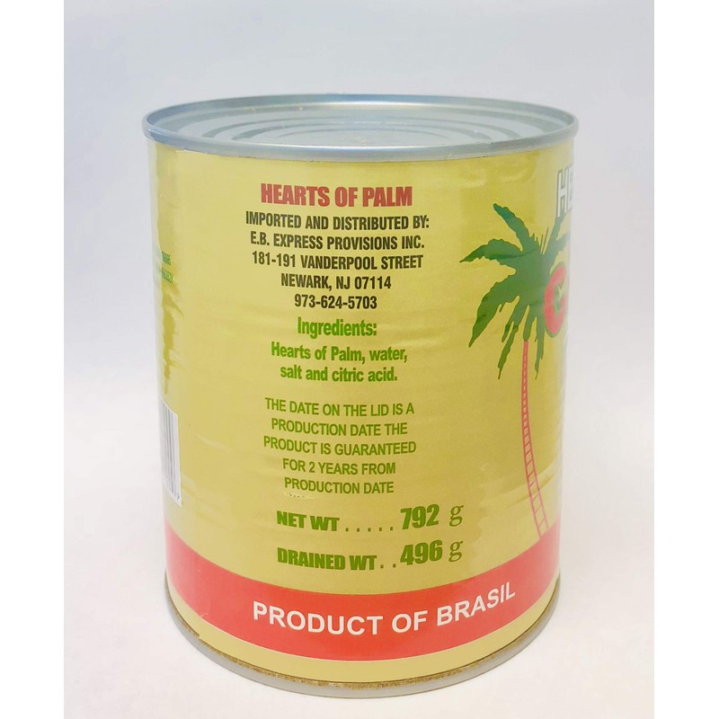Caiçaraí - Hearts of Palm - 27.94 Oz (PACK OF