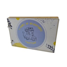 3 Years of Adventures Together - 3rd Wedding Anniversary Scrapbook