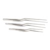GRIRIW 3pcs Multi-use Surgical Tweezers Fish Bone Tweezers Pig Hair