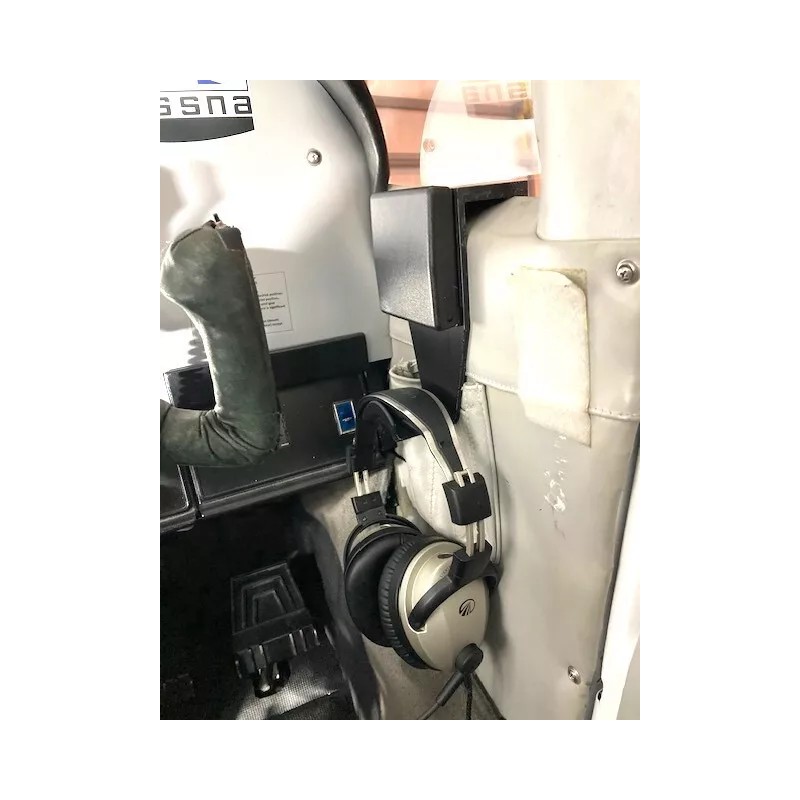 Affordable Aviation CESSNA 182 CUP HOLDER with HEADSET HOLDER EXTENSION