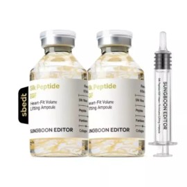 Ingredient Editor 성분에디터 실크펩타이드 EGF 하트핏 볼륨 리프팅 앰플 40ml x 2개 Ingredient Editor Silk Peptide EGF Heart Fit Volume Lifting Ampoule 40ml x 2 pieces