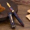 Asvine C2000#8 Stabilized Wood Fountain Pen Medium Nib Large Handmade