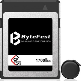 ByteFest CFexpress Type B 512GB Memory Card, Raw 4K/8K Video Recording, CF Express Cards for Camera, Professional Photography