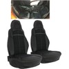 Kojem Seat Covers Set Compatible with 2005-2011 Corvette C6 Driver
