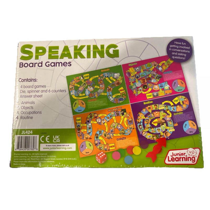Junior Learning Speaking Board Games