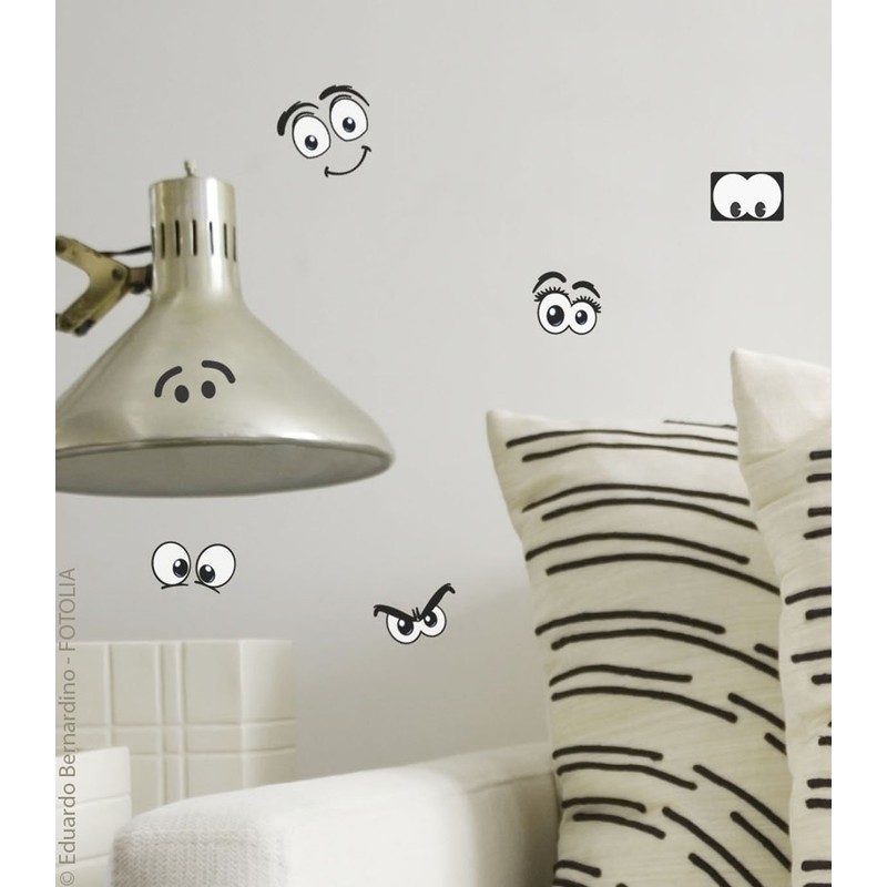 Plage 152003 Sticker XXS - Comic eyes, 2 Sheets, 11