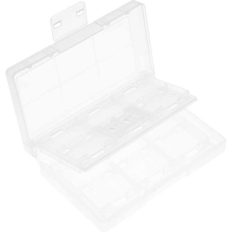 CYBER ・ カードケース24 （ Switch2 ／ Switch 用） クリアホワイト