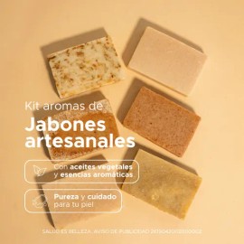 Kit Aromas · Jabones Artesanales Pacalli · 6 Pack 100g