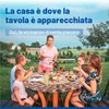 Maximex Tovaglia elasticizzata rotonda Ø 70-86 cm, motivo mediterraneo, tovaglia