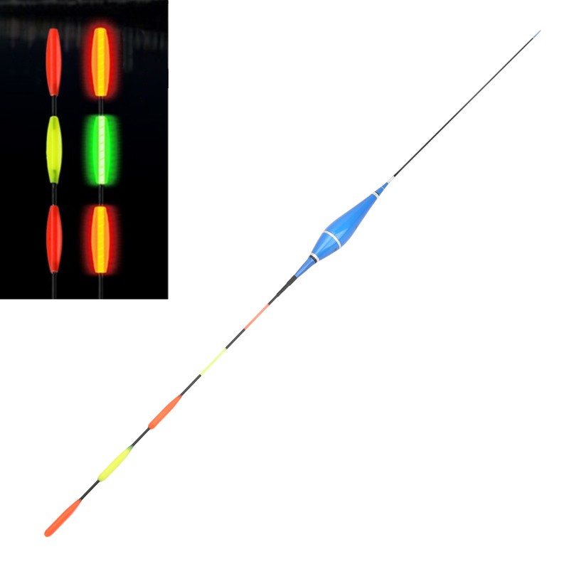 LED Fishing Bobbers High Sensitivity Color Changing Electronic Glowing Bobbers