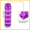 BULLSPANN 4pcs Aluminum Alloy Rear Foot Pegs Footrest Universal Purple