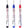 Zenarao 5Pcs Markers, Permanent Markers, Long Head Deep Hole Marker