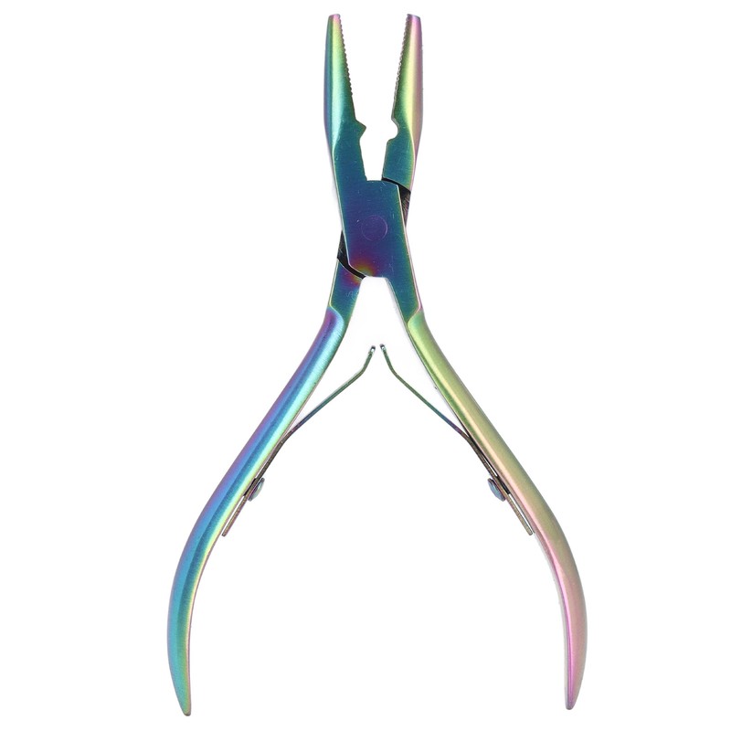 4pcs Hair Extension Tools with Pliers Wire Loop Beading Hook
