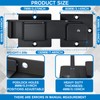 ZZBUY 7.5" Flip Gate Latch Lock, Heavy Duty Adjustable Door