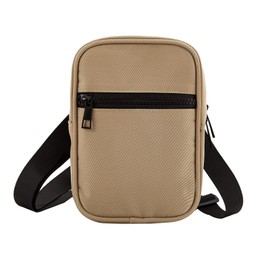 Crossbody Bag for Women Men Small Sling Purse Nylon Over Shoulder Pouch Lightweight Crossbody Handbag for Ladies Shopping Hiking Daily Use(Crossbody Bag for Khaki)