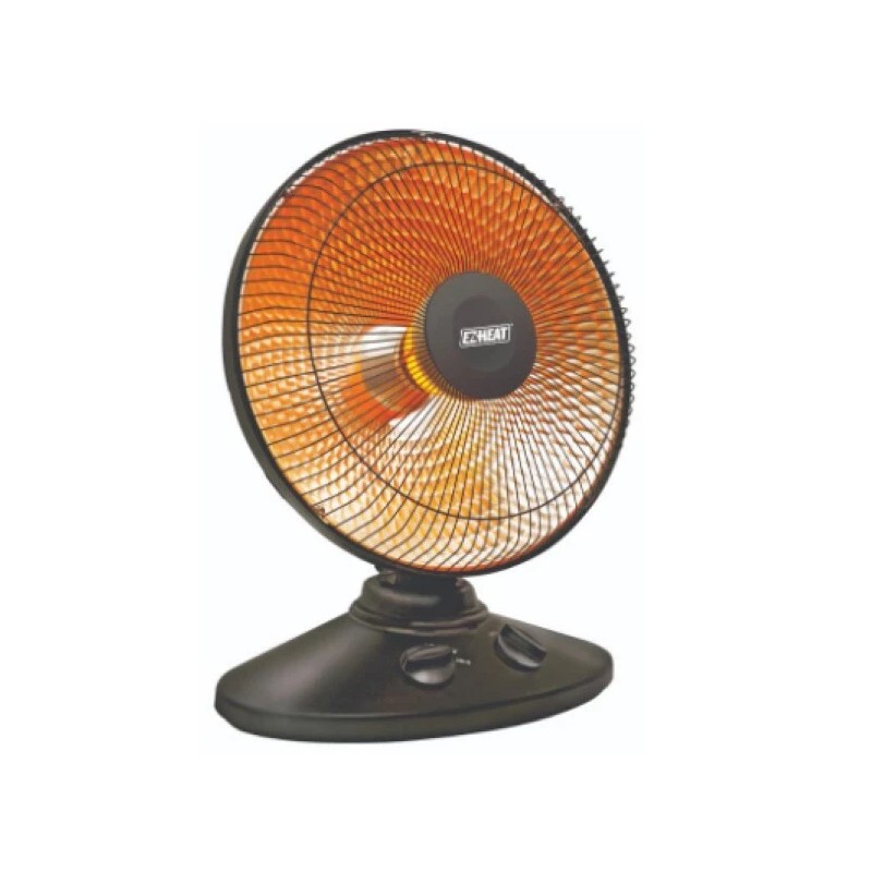 EZ Heat 1000 Watt Oscillating Parabolic Dish Heater 32565 BFGD-8C