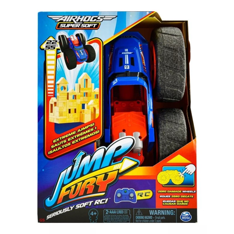 Air Hogs Super Soft Auto Radio Control Jump Fury Spin